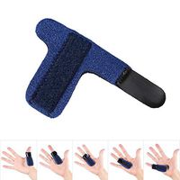 Finger Splint, Lightweight and Adjustable Wrist and Full Hand Brace Support with Hook and Loop Fastener and Built-in Aluminium for Women and Men
