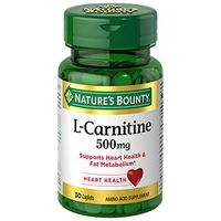 Nature's Bounty® L-Carnitine 500 mg, 30 Tablets