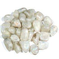 Tumbled Rainbow Moonstone (5/8" - 1") - 1pc. by Healing Crystals