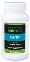 Neurobiologix 5-HTP (L-5-Hydroxytryptophan) (50 mg, 100 veggie capsules)