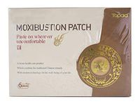 Topaid Moxibustion Patch Argy Wormwood Warm Patch for Pain Relief Paste on Wherever Uncomfortable, Pack of 6 per Box