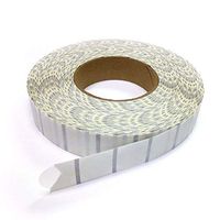 Wafer Seals, 1 inch Diameter, Frosted Clear Translucent Labels, Great to Seal Folded Self-Mailers, Booklets and Catalogs (Roll of 5,000)