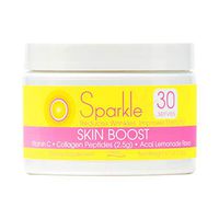 Sparkle Skin Boost Acai Lemonade Verisol Collagen Peptides Protein Powder Vitamin C Supplement Drink