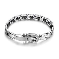 POWER IONICS Power Titanium Magnetic Belt Style Bracelet for Mens Energy Germanium Magnetic Band for Womens /027