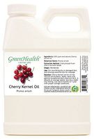 GreenHealth Cherry Kernel Oil – 16 fl oz (473 ml) – 100% Pure Virgin Cold Pressed