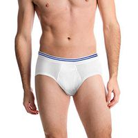 Incontinence Underwear for Men. Pure Cotton Washable Panties with Super-absorbent (7 Ounce) Pad (Small)