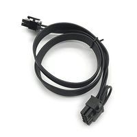 DGSUS 8 Pin to Single 8 Pin (6P 2P) PCI-E Modular Power Replacement Flat Cable for Power Supply PSU to Video VGA Graphics Card (ONLY for Corsair CS450M/CS550M/CS650M/CS750M/CS850M)