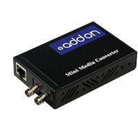 AddOn 1Gbs 1 RJ-45 to 1 ST Media Converter (ADD-GMCMN-LX-2ST)