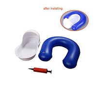 KIKIGOAL Anti-Bedsore Inflatable Cushions Potty Elderly Bedridden Nursing Toilet Urinals