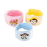 Liitrton 3 PCS Cute Cartoon Baby Umbilical Cotton Soft Comfortable Umbilical Cord for 0-6 Months
