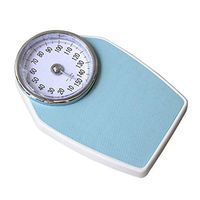 LMDC Thinner Extra-Large Dial Analog Precision Bathroom Scale, Analog Bath Scale (Color : Blue)