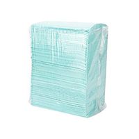 Dental Bibs,125 pcs Disposable Dentist Paper Towel Sheet Patient Bibs Tattoo Medical Supplies, 13"x 18" 3 Ply Waterproof Dental Napkins for Clinics,Green