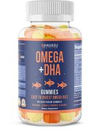 Havasu Nutrition Omega 3,6,9 + DHA Gummies to Support Brain, Joint & Cardiovascular Health - Aids Vision & Immune Health, Gelatin-Free, Plant Based Oils, Natural Flavors, 60 Vegetable Gummies