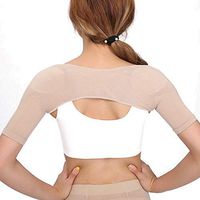 ixaer Arm Shapers, Upper Arms Shaper, Back Shoulder Support Wrap Correct Posture Corrector for Women (Skin Color)