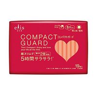 ELIS COMPACT GUARD Sanitary Napkin Especially Heavy Day W/Wing 19P