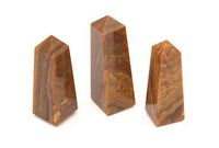 Jasper Polished Obelisk Carving Set 3 Supplied OBSKJS06