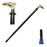 Eve.Store Eagle Walking Stick - Decorative Cane Walking Stick Men Women - Wooden Canes Walking Sticks Metal Brass Handle - Symbol Power Strength