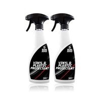 Ultra Rosso Car UV Protectant Leather Cleaner And Conditioner 2 Pack - Residue Free Formula Similar to 303- For Vinyl, Plastic, Leather & Rubber Upholstery in Auto, Boats & Trucks - XL 18.6 Oz Bottles