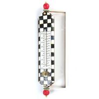 MacKenzie-Childs Courtly Check Enamel Thermometer