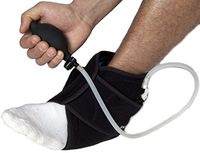 NatraCure Hot/Cold & Air Compression Ankle Brace Support - (6012 CAT) - Helps Stabilize and Relieve Ankle Sprains, Arthritis, Joint Pain, and Sports Injury