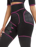 Thigh Brace for Women Shapewear Adjustable Thigh Compression Wrap Ultra Light High Waist Thigh Trimmer