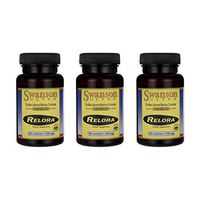 Swanson Relora 250 mg 90 Caps 3 Pack