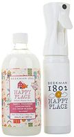 Beekman 1802 Happy Place 22 oz. Fabric Freshener Concentrate with Odor Blocker Set - Rose