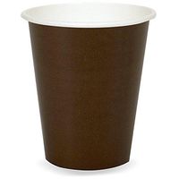 Creative Converting Cups - 9 oz, Chocolate Brown, (24 count)