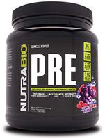 NutraBio PRE Workout V5 - Grape Berry Crush
