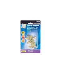 Monster Cable 3 Way Coax Splitter 75 Ohm 900 Mhz Carded