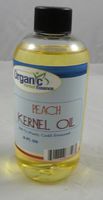 PEACH KERNEL OIL. 100% Pure -all Natural, Undiluted and Cold Pressed - Carrier Oil for Skin, Hair, Massage and Nail Care