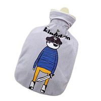 1000 ML Washable Winter Hand Warmer Hot-Water Bottle Bag, J