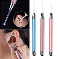 rateim Durable Portable with LED Light Ear Pick Spoon Ear Cleaner Tool Earwax Removal