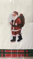 Lenox Vintage Holiday Guest Dinner Napkins 32 Count Christmas Santa Claus
