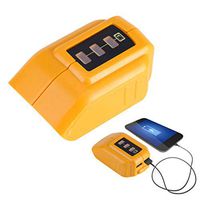 DCB090 Converters, Portable USB Charging Battery Adapter Power Charger For DCB090 DEWALT 14.4V 18V 20V