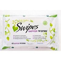 Swipes Unscented 42 Count (Package of 7)