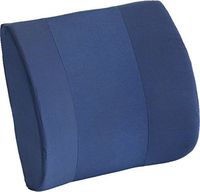 NOVA Medical Products Lumbar Back Cushion, Blue, 1.25 Pound