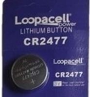Loopacell CR2477 3V Lithium Cell Batteries (Pack of 1)