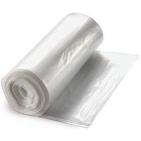 Valueline VLH2433-08N 12-16 Gallon High-Density Trash Bags, Natural, 23x31 In., 6 Mic, 50 Per Roll, 20 Rolls Per Case