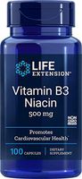 Life Extension Vitamin B3 Niacin 500 Mg  100 capsules