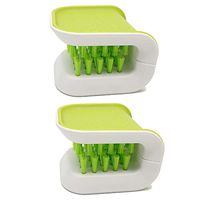 Goiio 2 Pcs Washing Brush Brush Cleane Chopsticks and Fork Cleaning Brush Cutlery Cleaner Utensil.