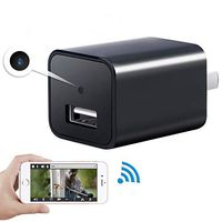 Mini 1080P WIFI HD Hidden Spy Camera Plug Wall Charger Video Recorder Motion Detection Wireless Real-time Remote See Live Nanny Cam