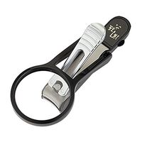 BoxCave Kai Seki Magoroku HC-1829 Magnifier Nail Clipper Japanese Large Caliber Loupe Nail Nipper comes with BoxCave Microfiber Cleaning Cloth