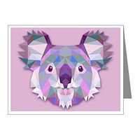 Note Card Triangle Koala Bear