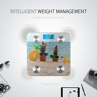 Couple of Attractive Pineapples Weighing Scales for People Body Scale Scales for Body Weight Tracks 8 Key Compositions Analyzer Sync with Fitness Apps 400 Lbs