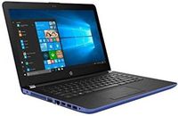 HP Notebook - 14-bs153od, 14in HD SVA Screen, Intel Celeron N3350@1.1 GHZ, 4GB RAM, 64GB eMMC, Windows 10 Home 64 in Blue (Renewed)