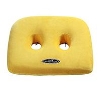 GPFDM 2PCS Memory Foam Sit Bone Relief Cushion for Butt, Lower Back, Hamstrings, Hips, Ischial Tuberosity,B