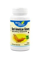 Best American Ginseng - derived from high Quality Cultivated Wisconsin Ginseng Roots and are Especially high in ginsenosides. Supplied by Best in Nature.
