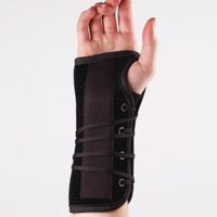 Advanced Ortho Post-Op Lace Up Wrist Brace for after Surgery-M-Left