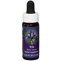 Iris Dropper, 0.25 oz by Flower Essence Services (Pack of 2)